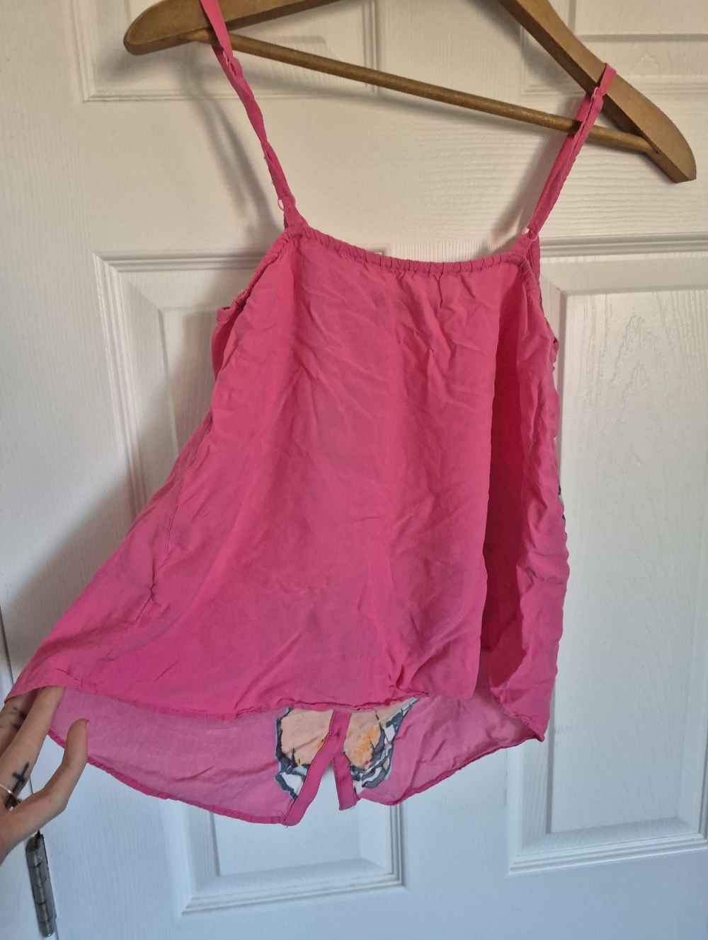 Y2K Vintage Old Navy Butterfly-Print Swing Tank - Picture 3 of 3